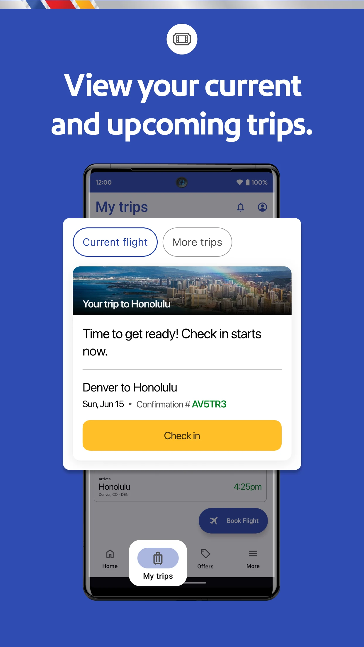 Southwest Airlines: Travel App screenshot